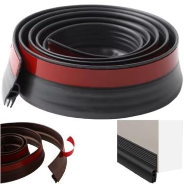 Imagem de Protetor Porta Veda Fresta Janela Fita Adesiva Pó Insetos NilosDecor (Preto)