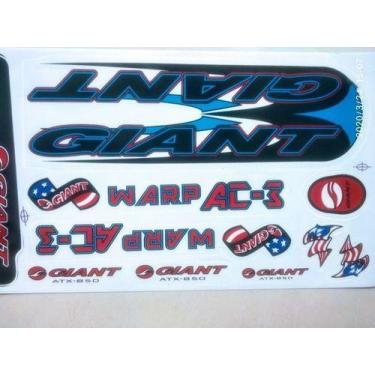 Imagem de Adesivos Colante Bikes Giant Warp Ac 3 AZUL - Amazonas