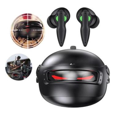 Imagem de Fone De Ouvido Gamer Bluetooth Sem Fio Kaidi Tws Kd777 Nfe