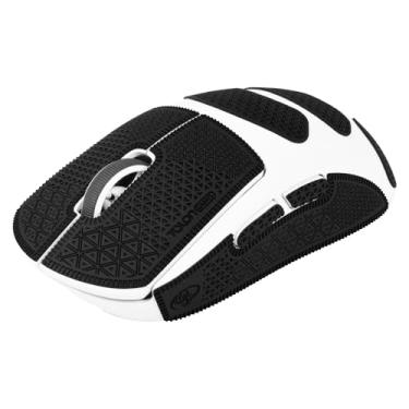 Imagem de TALONGAMES Fita antiderrapante para mouse, versão ultra compatível com Logitech G PRO X Superlight, mouse para jogos sem fio Superlight 2, absorção de suor de palma, fino de 0,5 mm, cortado para