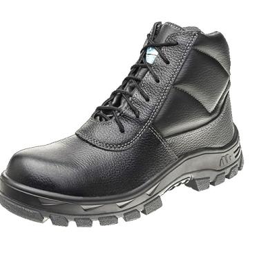 Imagem de Botina Amarrar Marluvas 50B29CPAPSRV Bico de Composite e Palmilha Anti Perfurante (Preto, 46)