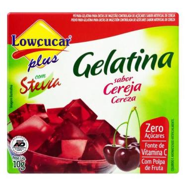 Imagem de Kit c/ 6 Lowcucar Gelatina Lowcucar Plus Com Stevia Sabor