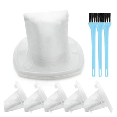 Imagem de Filtro de substituição VF110 compatível com filtros de vácuo portáteis sem fio Black and Decker Dustbuster CHV1410L CHV9610 CHV1210 CHV1510 CHV1410 CHV1410B BDH2000L, pacote com 6
