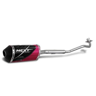 Imagem de Escapamento Esportivo Moto Pro Tork Next Pop 110i 2016 Até 2018, ROSA,