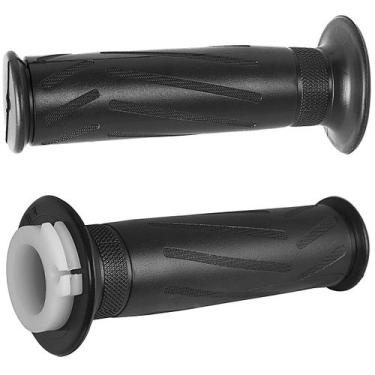 Imagem de Kit Manopla Com Roldana Acelerador Moto Yamaha YBR Cromo Forte Origina