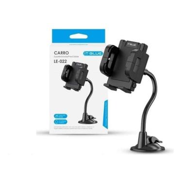 Imagem de Suporte De Celular Gps Universal Para Vidro Carro