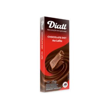 Imagem de Chocolate Diatt Zero Ao Leite 25g