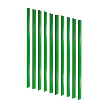 Imagem de 10 Porta Etiqueta Simples 90 Cm Verde New Plus Sa Gôndolas