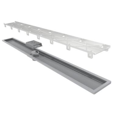Imagem de Ralo Linear Royal Tampa Oculta 90cm Elleve