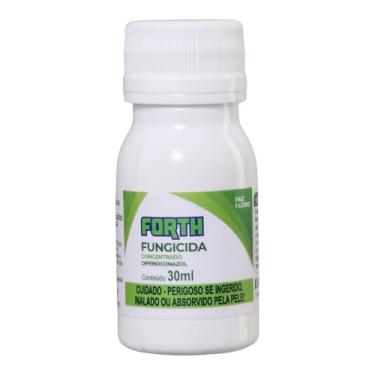 Imagem de Forth Fungicida Concentrado, Defensivo, Tratamento e Prevenção de Doenças Fúngicas em Plantas Ornamentais, Sistêmico, Difeconazol, 30ml