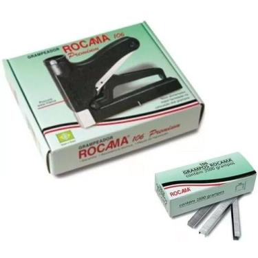 Imagem de Grampeador Rocama 106 com 3.500 Grampos - Tacolândia