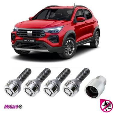 Imagem de Kit Parafuso Antifurto Roda Fiat Pulse 2021 a 2023 Original - MCGARD