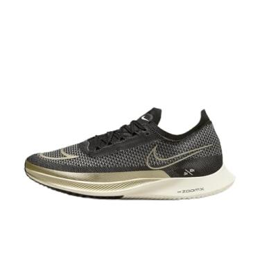 Imagem de Nike Streakfly Tênis masculino de corrida de estrada (DJ6566-001, preto/branco/vela/grão dourado metálico), preto/branco/vela/grão dourado metálico, 45