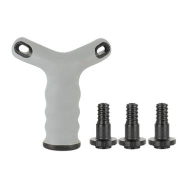 Imagem de harayaa Conversor de alça de haltere converte seus halteres em kettlebells, Cinza