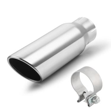 Imagem de Braçadeira de 7,6 x 10,16 x 30,48 cmA-KARCK 3" inlet 4" outlet 12" long prata New304012RAC4