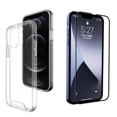 Imagem de Capa Para iPhone 13 Pro Max Acrílico + Película 3D - inova