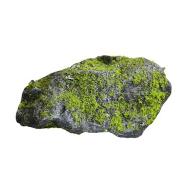 Imagem de KiBcsLic Rochas de musgo artificial, pedras decorativas cobertas de musgo verde falso, espuma para arranjos florais de jardim, decoração de artesanato faça, Style B