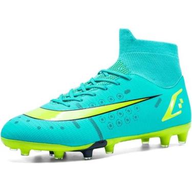 Imagem de Sapatos de futebol para homens Breathing Long Spikes Rubber Sole - Yiw