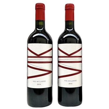 Imagem de Vinho Vik Millahue 100 Pontos Safra 2021  Kit Com 2 Garrafas  Oferta -