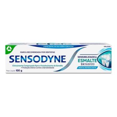 Imagem de Creme Dental Sensodyne Sensibilidade & Esmalte Sabor Menta Refrescante