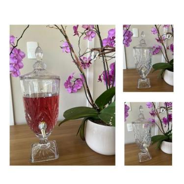 Imagem de Suqueira de vidro transparente 3 litros - LIMED MOGI