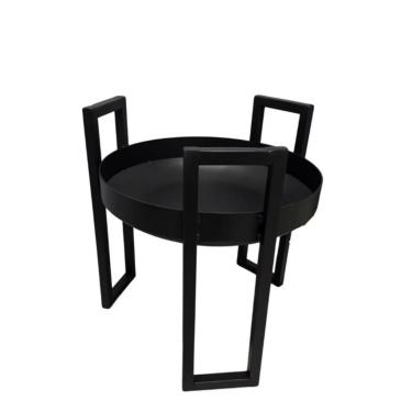 Imagem de Lareira Externa Portátil a Lenha em Aço Carbono Reforçado 3mm Rústico - Fogão a Lenha com Fire Pit para Jardim e Aquecedor de Exterior