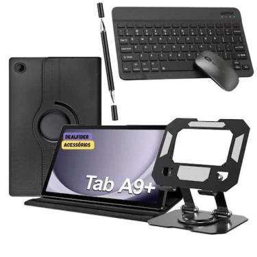 Imagem de Kit Completo Para tablet Samsung A9 Plus 11 Capa + Teclado + Suporte +
