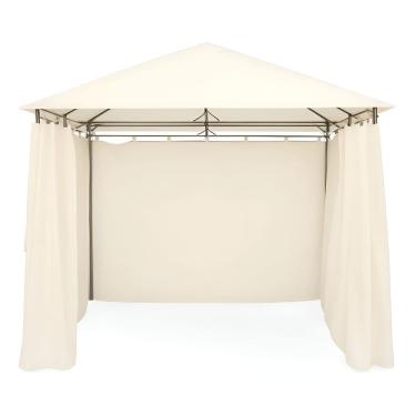 Imagem de Gazebo Com Cortinas Em Poliester 3x3m Brazil Home Living Bege
