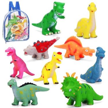 Imagem de Brinquedos de banho de dinossauro Lemofix Mold Free para crianças de 1