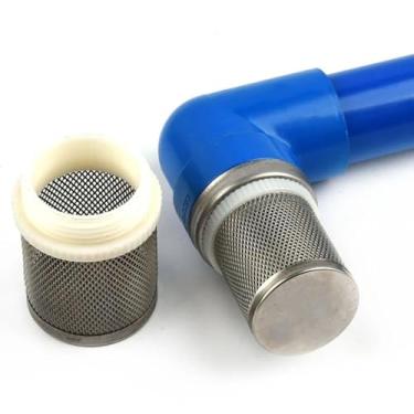 Imagem de Tela de filtro de malha de aço inoxidável para bombas de água de aquário de microirrigação (3/10.2 cm)