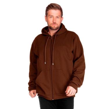 Imagem de Jaqueta Masculina Moletom Básica Plus-Masculino