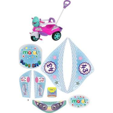 Imagem de Adesivo Completo Triciclo Baby City Maral