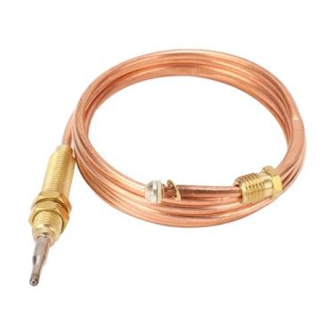 Imagem de SPYMINNPOO Termopar Tipo K 120 Cm de Cobre Substituição de Fogão a Gás Universal para Fogão a Gás de Forno, Material de Cobre Durável para Medição Precisa de Temperatura, Fácil Instalação para DIY