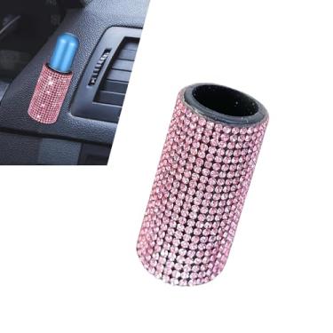 Imagem de Dogary Protetor labial para carro, suporte autoadesivo de strass brilhante para painéis de instrumentos, compartimentos de luvas, janelas, estética minimalista, interior de carro, para a maioria dos