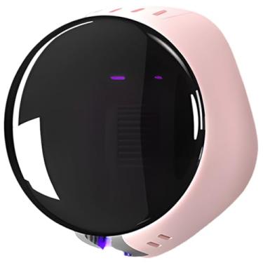 Imagem de Escova de dentes elétrica recarregável por USB, 7,4 cm, estojo de viagem, secagem, montagem na parede, sem perfuração