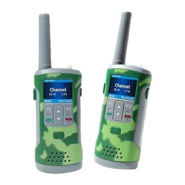 Imagem de Shakven Walkie Talkies de longo alcance,Walkie Talkies de longo alcance - Jogo de brinquedo de interfone infantil | Brinquedo pequeno portátil de interação pai-filho para crianças em ambientes