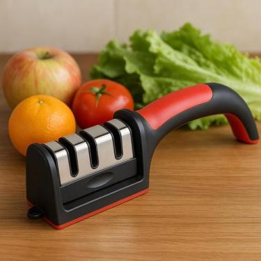 Imagem de Afiador Profissional De Faca E Tesoura - ROMI