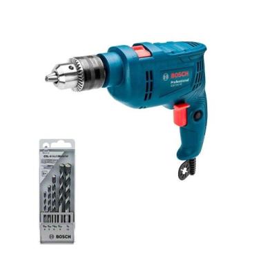 Imagem de Furadeira de Impacto Bosch GSB 550, 550W, 5 Brocas, 220V