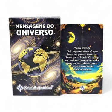 Imagem de Oráculo Mensagens do Universo 54 Cartas AutoExplicativas