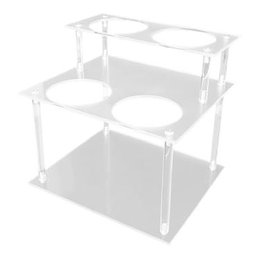 Imagem de IEUDNS Organizador de Xarope de Café, Suporte Antiderrapante para Garrafas de Bebidas Alcoólicas para Mesa.