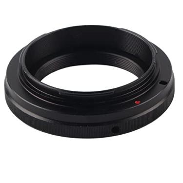 Imagem de Anel adaptador de lente de alumínio de montagem T2/T para EF DSLR 650D 60D 550D adaptador de lente de liga de alumínio para montagem T T2, mantenha o foco, ideal para fotógrafos profissionais