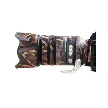 Imagem de Capa de lente para Sony FE 70-200 mm F/4 G OSS II camuflagem capa de proteção para lente de câmera (cor #Camuflagem de grama murcha - à prova d'água)