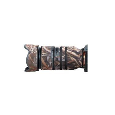 Imagem de Capa de lente para Canon RF 24-70 mm F/2,8 L é USM Camouflage Camera Lens Protection Sleeve (Cor: #Camuflagem Grama Seca - Impermeável) Capa de Chuva