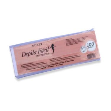 Imagem de Lenços Para Depilação Depila Fácil Folhas  100 Folhas Ntflex, 400 folh