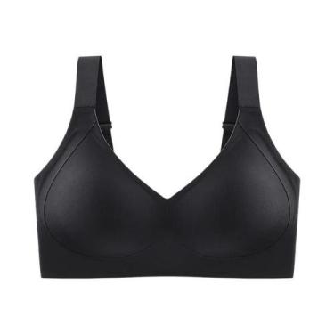 Imagem de Sutiã Sem Fio E Sem Costura Para Mulheres, Cobertura Total, Suporte Su