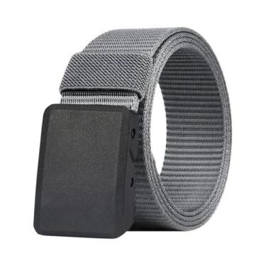 Imagem de Cinto Tático Militar Masculino De Alta Qualidade Em Nylon Canvas Com L