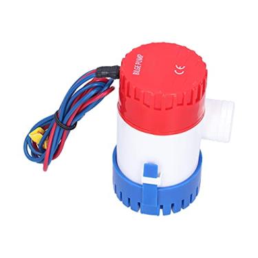Imagem de Generic Bomba de Esgoto Elétrica Submersível, Carcaça ABS Resistente a Choques para Drenagem de Barco, Fornece Energia 12V 350GPH para Barcos de Pesca (DC12V 1100GPH)