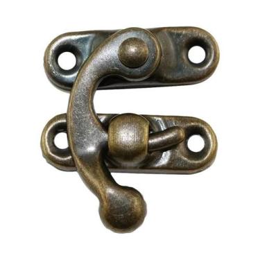 Imagem de Fechos De Gancho Com Braço Articulado Em Bronze Antigo, 30 Peças, 13x1