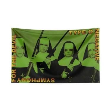 Imagem de Decoração De Parede Para Quarto Com Bandeira De Banda De Heavy Rock Em