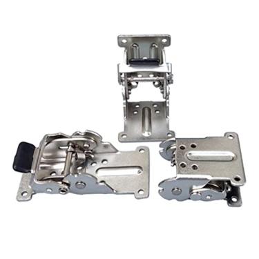 Imagem de Dobradiças 2 peças 0-90-180 graus Dobradiça Dobradiça Dobrável Dobrável Prata Dobrável Móveis Dobradiça Armário Dobradiça